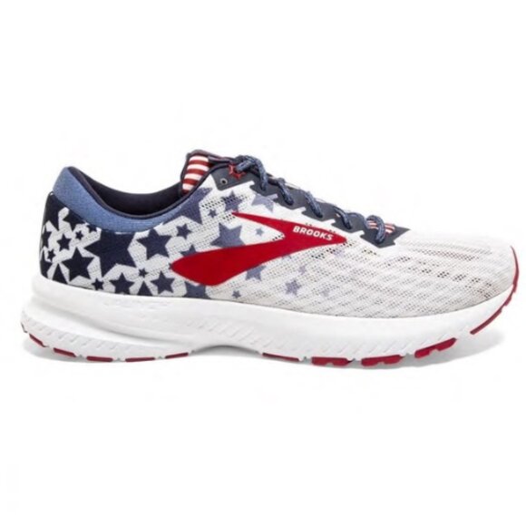 BROOKS Star Old Glory Launch 6 Running Sneakers 9.5 - Picture 1 of 6